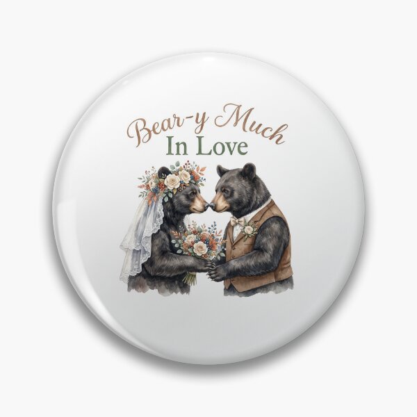 Item preview, Black Bear Wedding designed and sold by Roy & Tiffany.