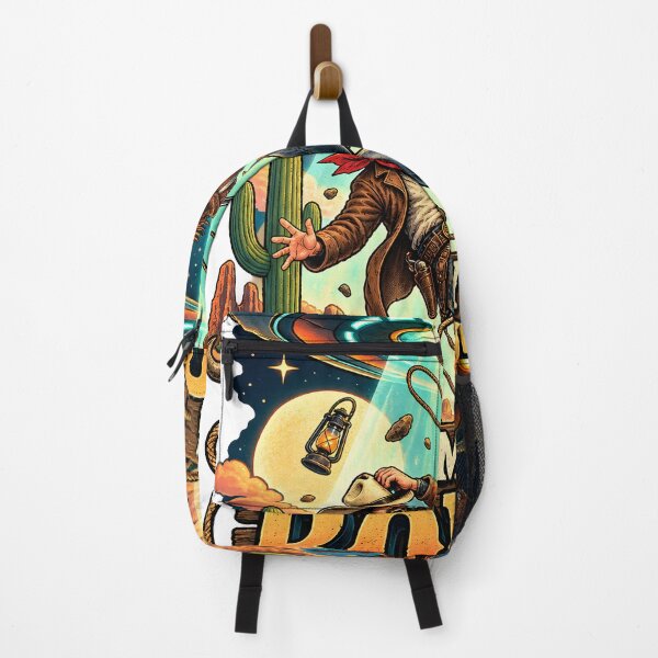 Item preview, Not My First Rodeo UFO Cowboy Alien Abduction Western Surreal Design designed and sold by suthee navakul.