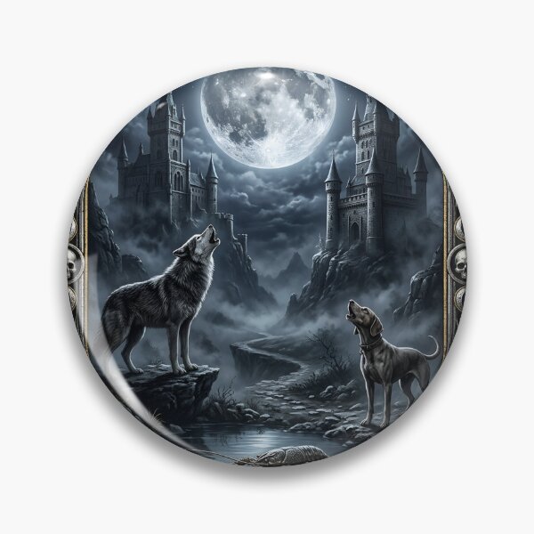 Item preview, The Moon - Major Arcana designed and sold by Studio77-Gothic.