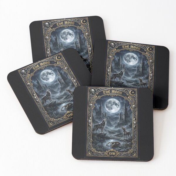 Item preview, The Moon - Major Arcana designed and sold by Studio77-Gothic.