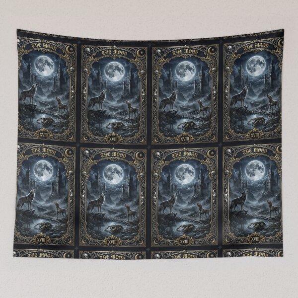 Item preview, The Moon - Major Arcana designed and sold by Studio77-Gothic.