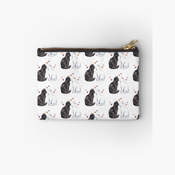 Item preview, Black White Cat Kiss designed and sold by Roy & Tiffany.