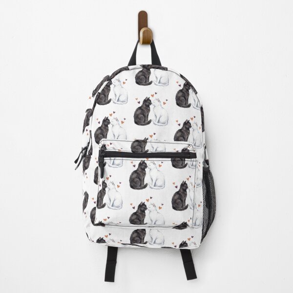 Item preview, Black White Cat Kiss designed and sold by Roy & Tiffany.