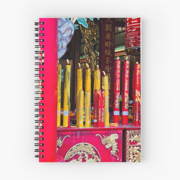 Item preview, Buddhist Temple Offering Candles Shrine Photography designed and sold by HistoryDesigns.