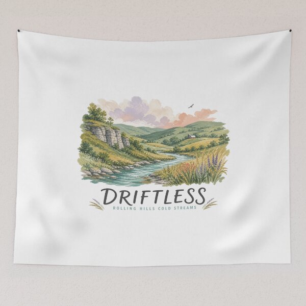Item preview, Driftless Area Coldwater Streams | Bluff Country Outdoor Art designed and sold by AMICO77.