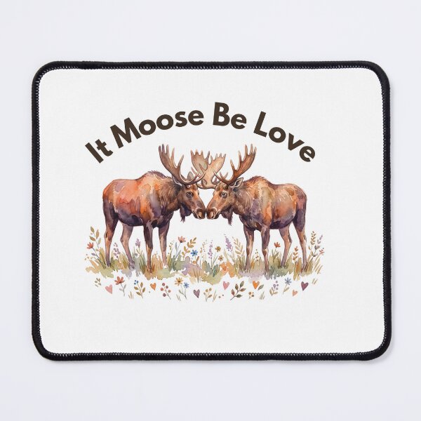 Item preview, Moose Love Meadow designed and sold by Roy & Tiffany.
