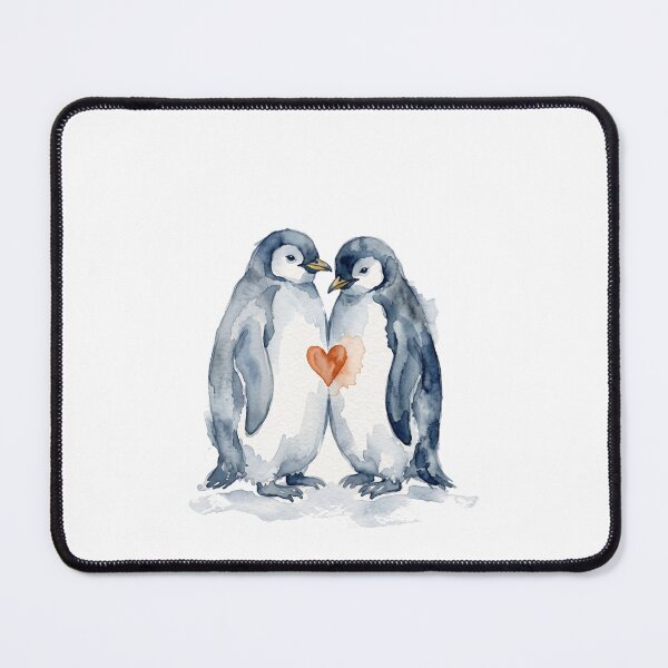Item preview, Penguin Couple Love designed and sold by Roy & Tiffany.