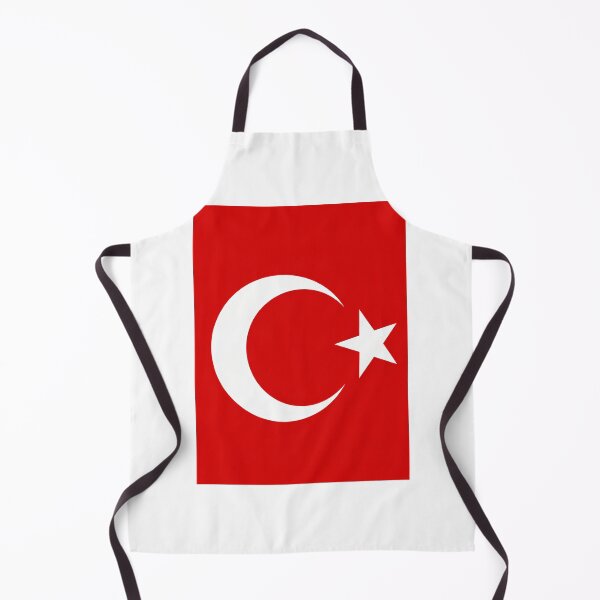 Item preview, Turkish Flag Crescent and Star designed and sold by CinderMile.
