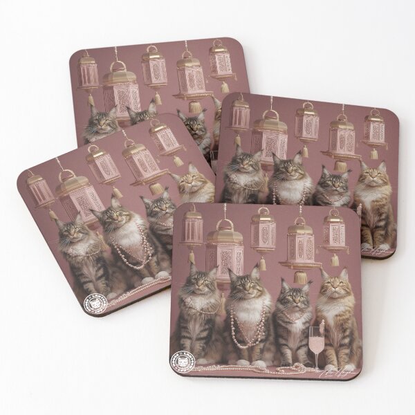 Item preview, Dream Protocol Lantern Cats™ designed and sold by LightMagicUK.