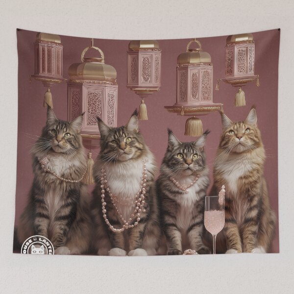 Item preview, Dream Protocol Lantern Cats™ designed and sold by LightMagicUK.