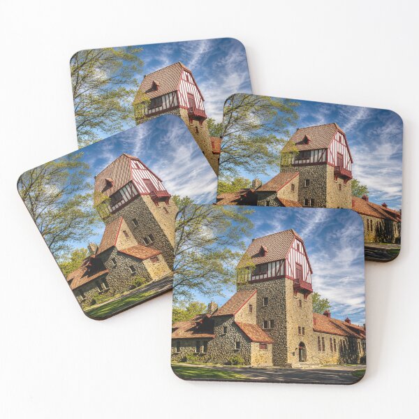Item preview, Historic Stone Lodge Beneath a Brilliant Blue Sky designed and sold by Kimberly Palmer.