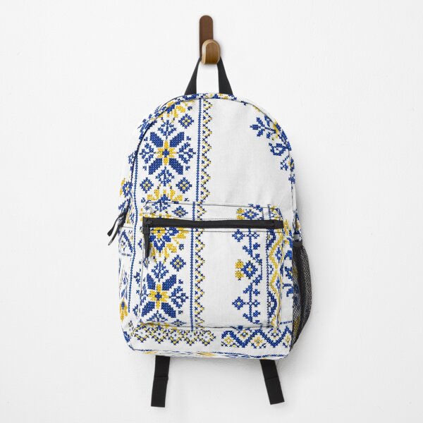 Item preview, Blue and Yellow Floral Embroidery designed and sold by ZYVARENNE.