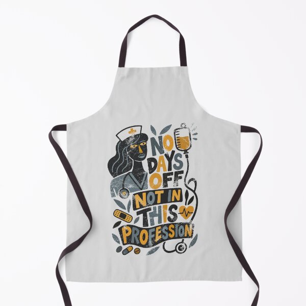 Item preview, No Days Off Not In This Profession — Funny Nurse Gift | RN Tote Bag Nurse Humor Healthcare Worker designed and sold by KiwyStudio.