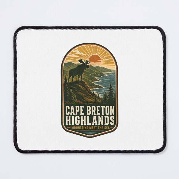 Item preview, Cape Breton Highlands Cabot Trail | Nova Scotia Landscape Art designed and sold by AMICO77.
