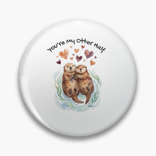 Item preview, Sea Otter Couple designed and sold by Tiffany Roy.