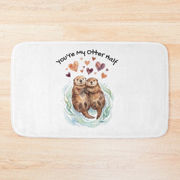 Item preview, Sea Otter Couple designed and sold by Tiffany Roy.
