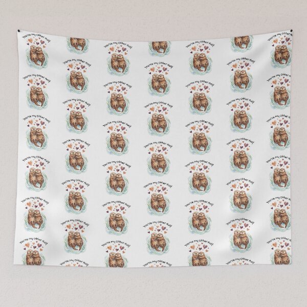 Item preview, Sea Otter Couple designed and sold by Roy & Tiffany.