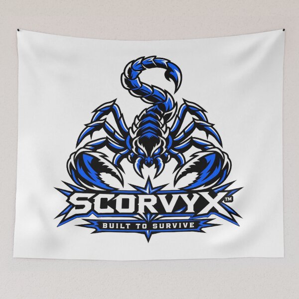 Item preview, Blue Scorvyx Built to Survive designed and sold by donndostudio.