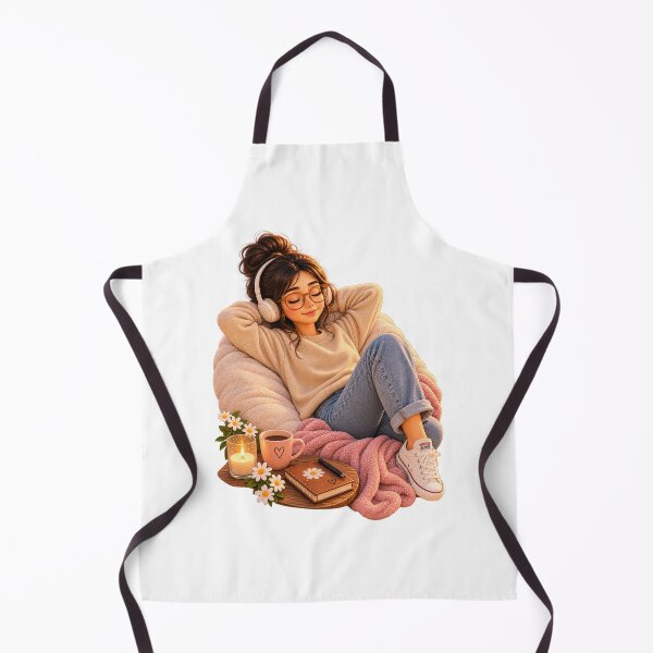 Item preview, Gezellige Herfst Relax Illustratie designed and sold by Qenlo.