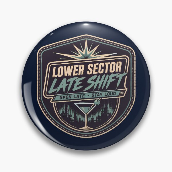 Item preview, Lower Sector Late Shift Patch designed and sold by agearb.