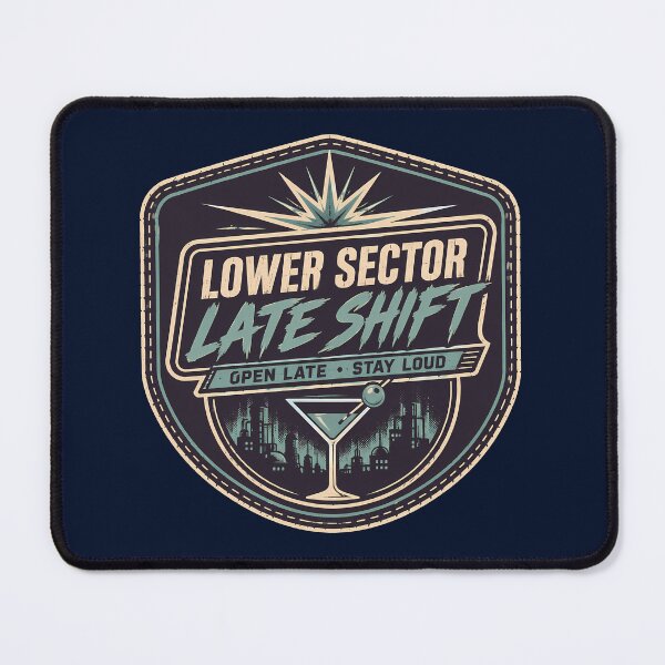 Item preview, Lower Sector Late Shift Patch designed and sold by agearb.