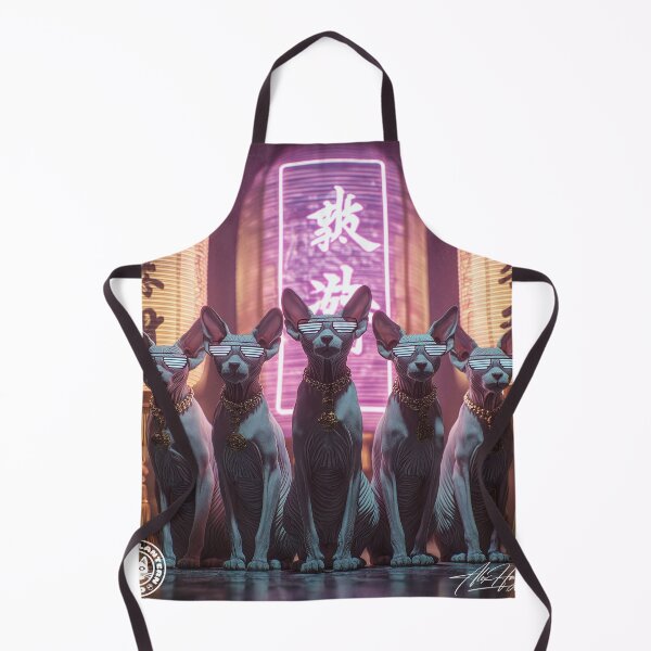 Item preview, Neon Dharma Lantern Cats™ designed and sold by LightMagicUK.