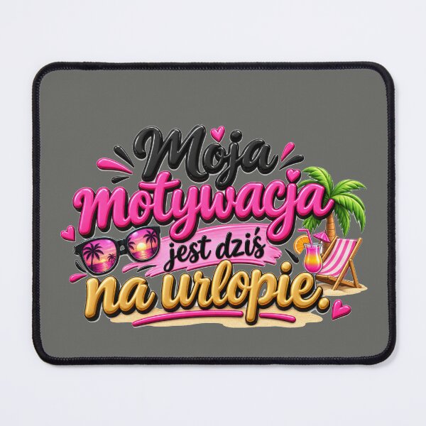 Item preview, Funny Polish Quote About Motivation designed and sold by Wild Ink Studio by Barbara.