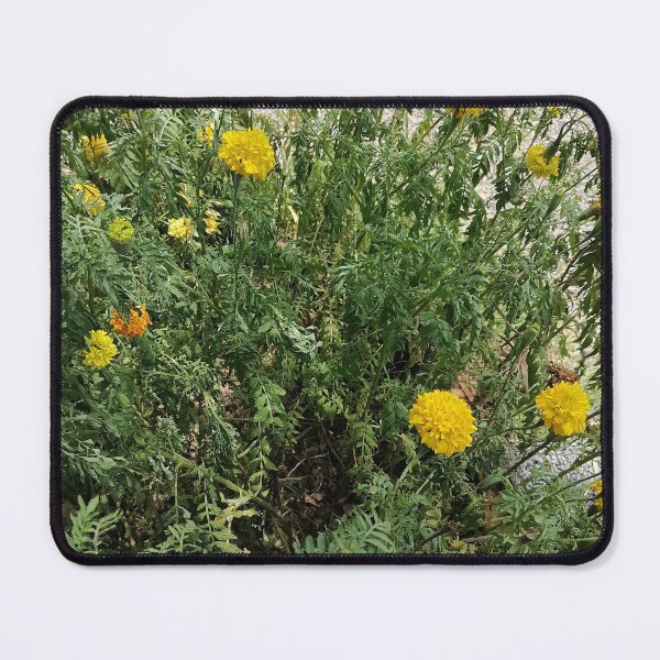 Item preview, Yellow Marigold Garden Flowers designed and sold by PhuongVoArt.