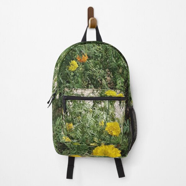 Item preview, Yellow Marigold Garden Flowers designed and sold by PhuongVoArt.