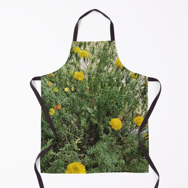 Item preview, Yellow Marigold Garden Flowers designed and sold by PhuongVoArt.