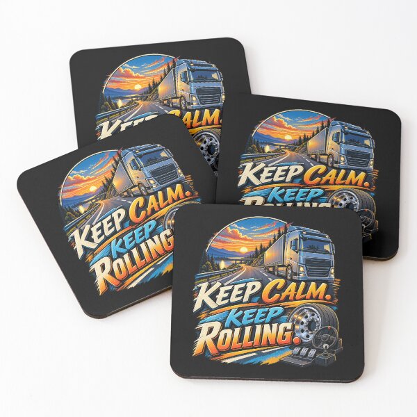 Item preview, Keep Calm Keep Rolling designed and sold by PWD-Design.