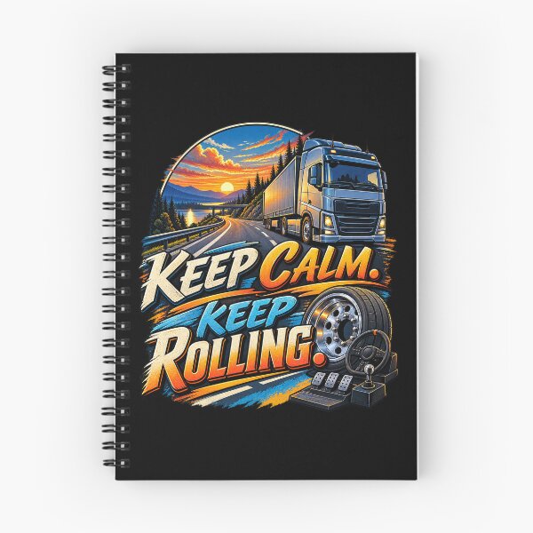 Item preview, Keep Calm Keep Rolling designed and sold by PWD-Design.