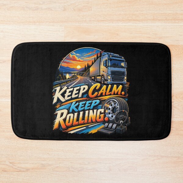 Item preview, Keep Calm Keep Rolling designed and sold by PWD-Design.