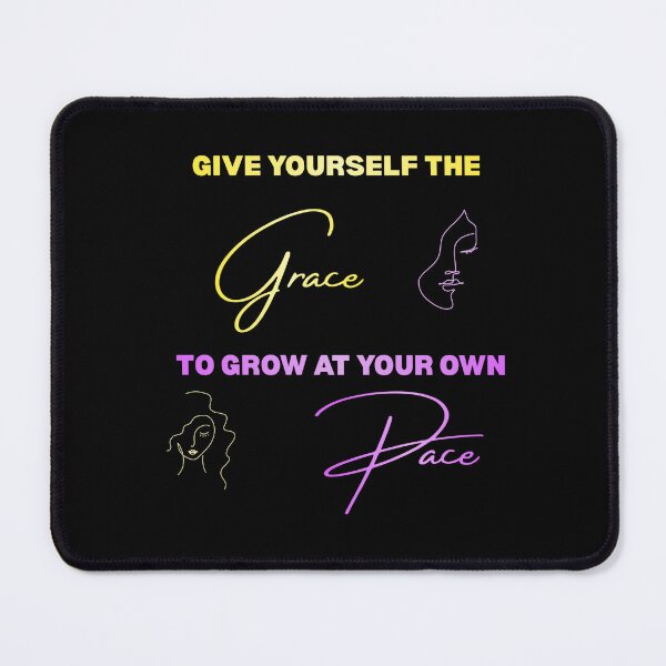 Item preview, Give Yourself Grace to Grow designed and sold by RenetteWickStudio.