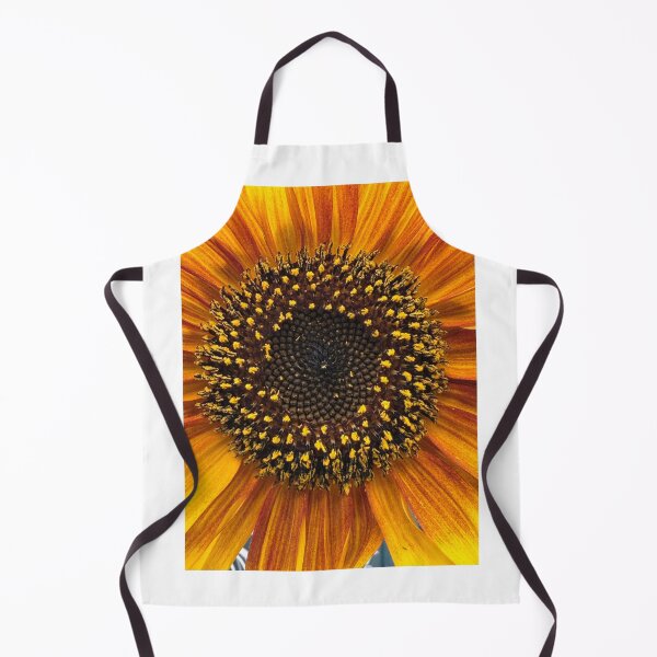 Item preview, Radiant Amber Sunflower Geometry designed and sold by Astute-Artio-Photography.