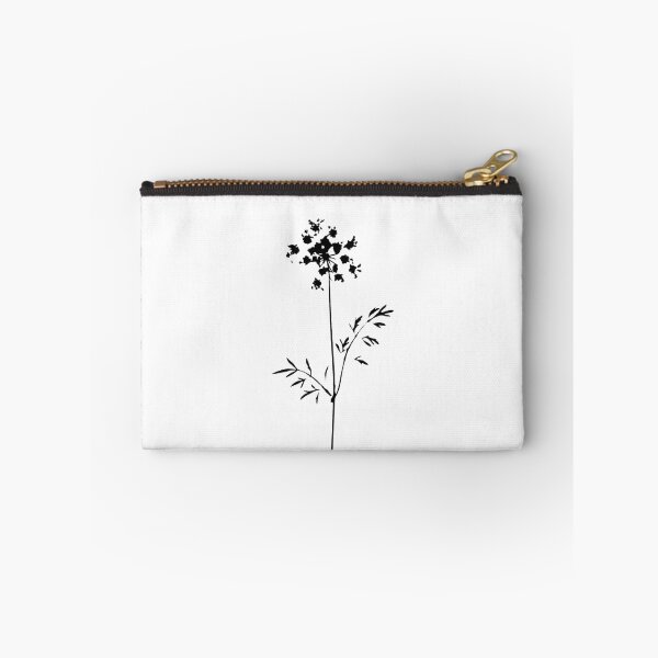 Item preview, Black Queen Anne’s Lace Botanical Silhouette Wildflower Art designed and sold by The Snarky Ph.D.: A Study in Botanicals .
