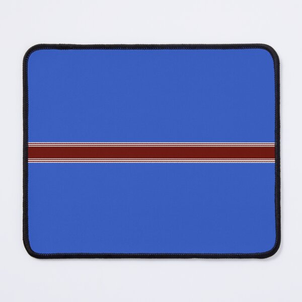 Item preview, Royal Blue with Maroon Horizontal Ribbon and White Stripes designed and sold by pluielegere.
