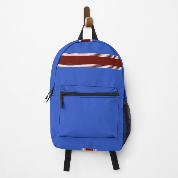 Item preview, Royal Blue with Maroon Horizontal Ribbon and White Stripes designed and sold by pluielegere.