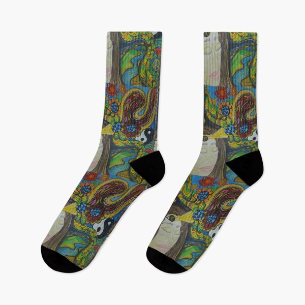 Item preview, Awakened Mind - Psychedelic Third Eye & Spiritual Nature Art designed and sold by PEACELOVERSART.