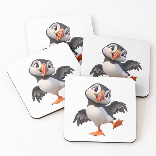 Item preview, Cute Puffin – Funny Nordic Bird designed and sold by LST-Designs.