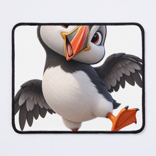 Item preview, Cute Puffin – Funny Nordic Bird designed and sold by LST-Desings.
