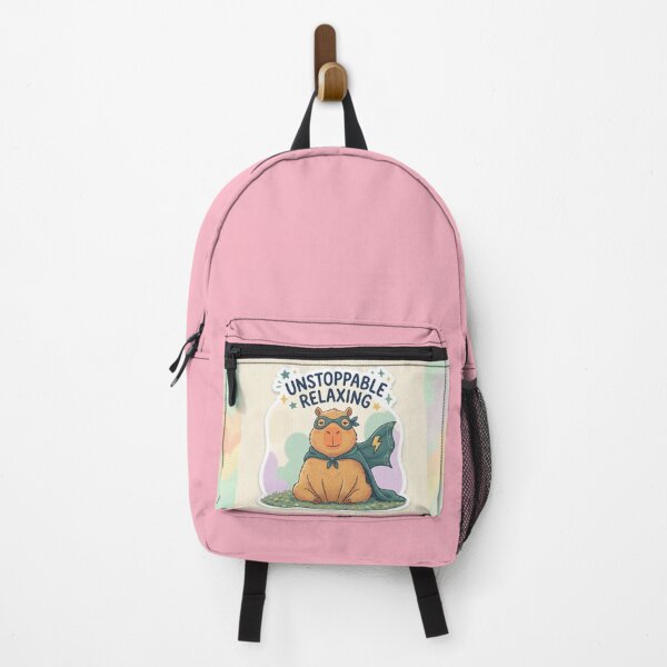 Item preview, Relaxing Capybara Superhero designed and sold by WonderPopDesign.
