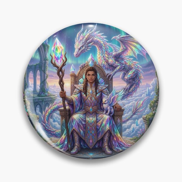 Item preview, Ruler of the Crystal Realm. designed and sold by JoyNest = "The nest of joy".