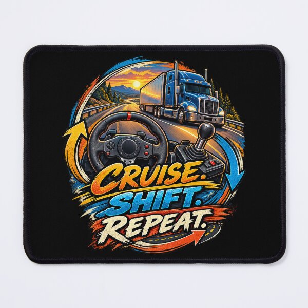 Aperçu de l'œuvre Cruise Shift Repeat créée et vendue par PWD-Design.