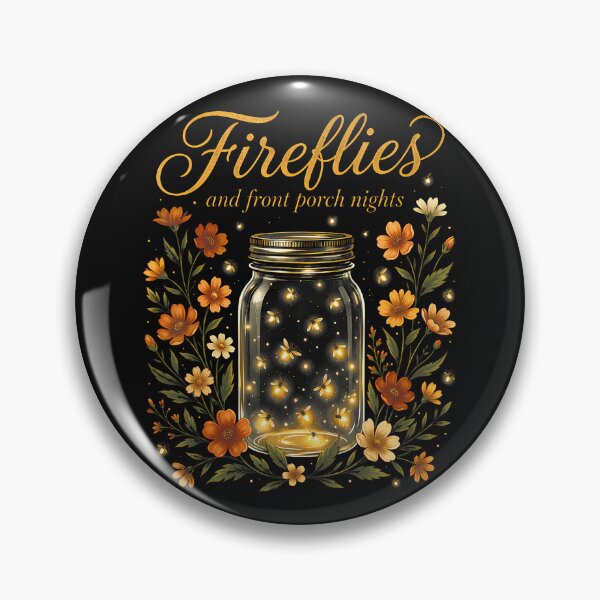 Item preview, Fireflies And Front Porch Nights Vintage Boho Floral designed and sold by Mykittens69.
