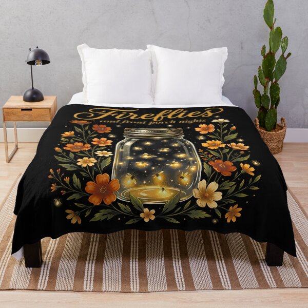 Item preview, Fireflies And Front Porch Nights Vintage Boho Floral designed and sold by Mykittens69.