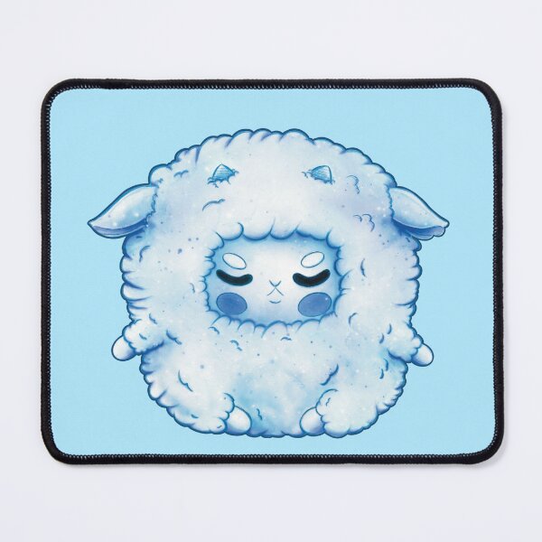 Item preview, Kalpi The Sheep - Blue Calm designed and sold by HeiWaveArt.