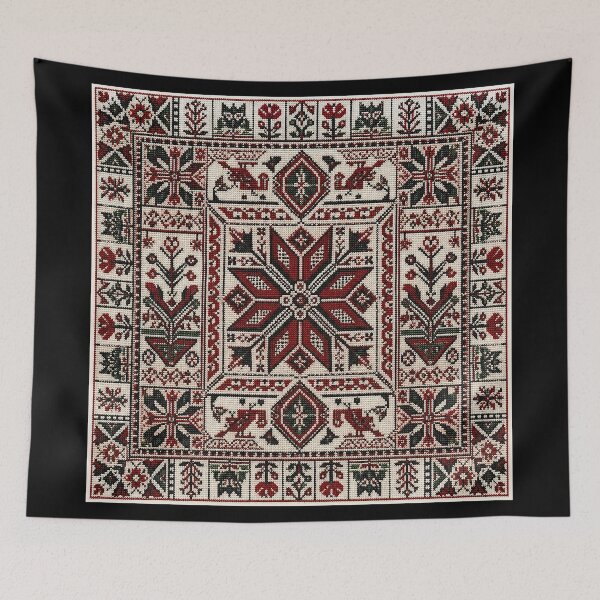 Item preview, Palestinian Geometric Embroidery designed and sold by BrainCurves.