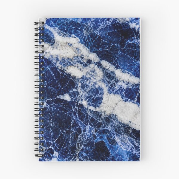 Item preview, Sodalite Gemstone Deep Royal Blue and White Mineral Vein Texture with Natural Crystal Pattern designed and sold by SurfaceCraft Studio.