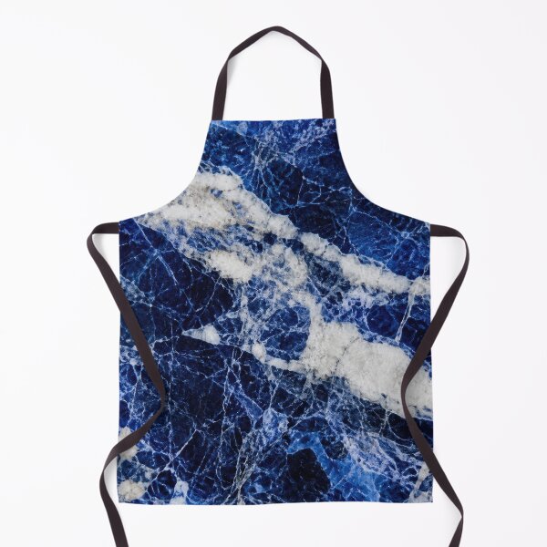 Item preview, Sodalite Gemstone Deep Royal Blue and White Mineral Vein Texture with Natural Crystal Pattern designed and sold by SurfaceCraft Studio.